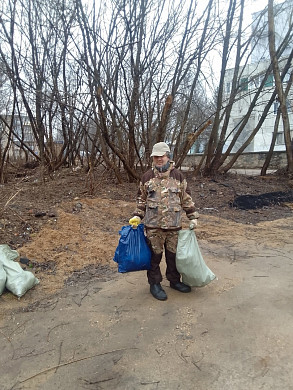 347 мешков мусора собрал с начала сезона фурмановский чистомен